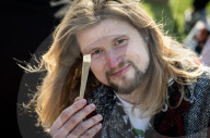 The annual 420 gathering in Hyde Park, London, UK.