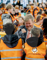 ROYALS - Willem-Alexander beim Start der 11. Königsspiele in Deventer