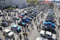 RUSSIA-MOSCOW-RETRO CAR RALLY