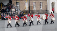 HRH The Prince of Denmark presents the first set of Colours to 4th Battalion The Princess of Wales’s Royal Regiment at Royal Artillery Barracks, Woolwich, London, UK. 