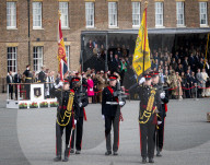 HRH The Prince of Denmark presents the first set of Colours to 4th Battalion The Princess of Wales’s Royal Regiment at Royal Artillery Barracks, Woolwich, London, UK. 