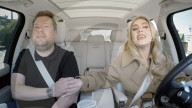 Adele treats US chat show host James Corden to an emotional Carpool Karaoke.            