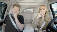 Adele treats US chat show host James Corden to an emotional Carpool Karaoke.            