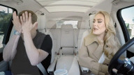 Adele treats US chat show host James Corden to an emotional Carpool Karaoke.            