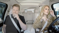Adele treats US chat show host James Corden to an emotional Carpool Karaoke.            