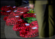 Prince of Wales attends Anzac Day Dawn Service, London, UK.