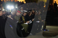 Prince of Wales attends Anzac Day Dawn Service, London, UK.