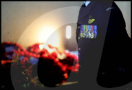 Prince of Wales attends Anzac Day Dawn Service, London, UK.