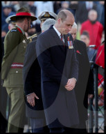 Prince of Wales attends Anzac Day Dawn Service, London, United Kingdom.