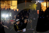 Prince of Wales attends Anzac Day Dawn Service, London, United Kingdom.