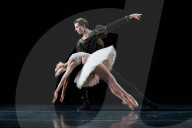 Dress rehearsal by Birmingham Royal Ballet - BRB2: Carlos Acosta’s Classical Selection at Royal & Derngate, Northampton, UK.