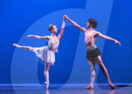 Dress rehearsal by Birmingham Royal Ballet - BRB2: Carlos Acosta’s Classical Selection at Royal & Derngate, Northampton, UK.