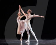 Dress rehearsal by Birmingham Royal Ballet - BRB2: Carlos Acosta’s Classical Selection at Royal & Derngate, Northampton, UK.