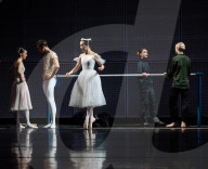 Dress rehearsal by Birmingham Royal Ballet - BRB2: Carlos Acosta’s Classical Selection at Royal & Derngate, Northampton, UK.
