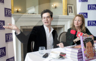 Eurovision Song Contest briefing and book launch of Wild Dances with author William Lee Adams at the Royal Overseas League, London, UK.