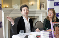 Eurovision Song Contest briefing and book launch of Wild Dances with author William Lee Adams at the Royal Overseas League, London, UK.