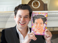 Eurovision Song Contest briefing and book launch of Wild Dances with author William Lee Adams at the Royal Overseas League, London, UK.