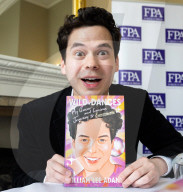 Eurovision Song Contest briefing and book launch of Wild Dances with author William Lee Adams at the Royal Overseas League, London, UK.