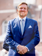 ROYALS - Die niederländische Königsfamilie beim 10. Königstag 2023 in Rotterdam