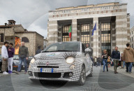 FEATURE -  Letzter Tag der 25. Ausgabe der 500 Miglia Touring mit Ankunft in Piazza Vittoria in Brescia