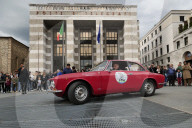 FEATURE -  Letzter Tag der 25. Ausgabe der 500 Miglia Touring mit Ankunft in Piazza Vittoria in Brescia