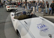 FEATURE -  Letzter Tag der 25. Ausgabe der 500 Miglia Touring mit Ankunft in Piazza Vittoria in Brescia