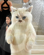 PEOPLE - Met Gala 2023: Jared Leto erscheint als Lagerfelds Katze Choupette