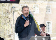 NEU Teachers strike day and rally attended by thousands of teachers and students. 