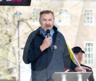 NEU Teachers strike day and rally attended by thousands of teachers and students. 