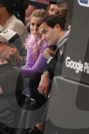 PEOPLE - Roger und Mirka Federer beim Spiel Miami Heat v New York Knicks