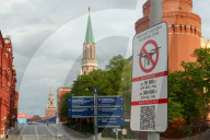 NEWS - Flugverbotszonen-Schild in Moskau
