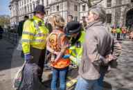 Just Stop Oil demo Parliament Square, London, UK.