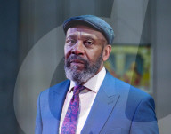 Lenny Henry in August in England at The Bush Theatre, London, UK.