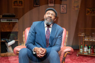 Lenny Henry in August in England at The Bush Theatre, London, UK.