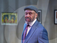 Lenny Henry in August in England at The Bush Theatre, London, UK.