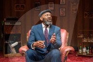 Lenny Henry in August in England at The Bush Theatre, London, UK.