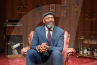 Lenny Henry in August in England at The Bush Theatre, London, UK.