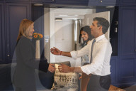 Prime Minister Rishi Sunak and Mrs Murty meets Olena Zelenska