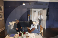 Prime Minister Rishi Sunak and Mrs Murty meets Olena Zelenska