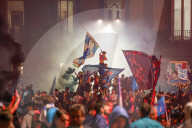 FUSSBALL - Napoli ist italienischer Meister: Fans feiern in Neapel