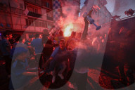 FUSSBALL - Napoli ist italienischer Meister: Fans feiern den Titel in Neapel