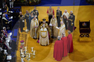 ROYALS - Kroenung von King Charles: King Charles erhält die St. Edward's Crown 