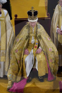 ROYALS - Kroenung von King Charles: King Charles erhält die St. Edward's Crown 
