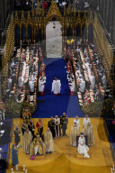 ROYALS - Kroenung von King Charles: King Charles erhält die St. Edward's Crown 