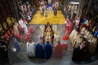 ROYALS - Kroenung von King Charles: King Charles erhält die St. Edward's Crown 