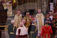 ROYALS - Kroenung von King Charles: King Charles erhält die St. Edward's Crown 