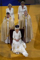 ROYALS - Kroenung von King Charles: King Charles erhält die St. Edward's Crown 