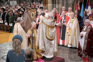 ROYALS - Kroenung von King Charles: King Charles erhält die St. Edward's Crown 