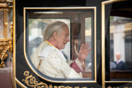 ROYALS - Kroenung von King Charles: Fahrt in der Diamond Jubilee State Coach