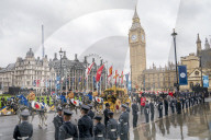 ROYALS - Kroenung von King Charles: Fahrt in der Diamond Jubilee State Coach